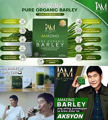 IAM WORLDWIDE Young Barley Grass Supplement 30g packaging