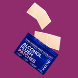 iBLUSH Alcohol Flush Solution Patch application instructions