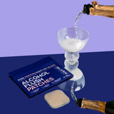 iBLUSH Alcohol Flush Solution Patch showing individual patches
