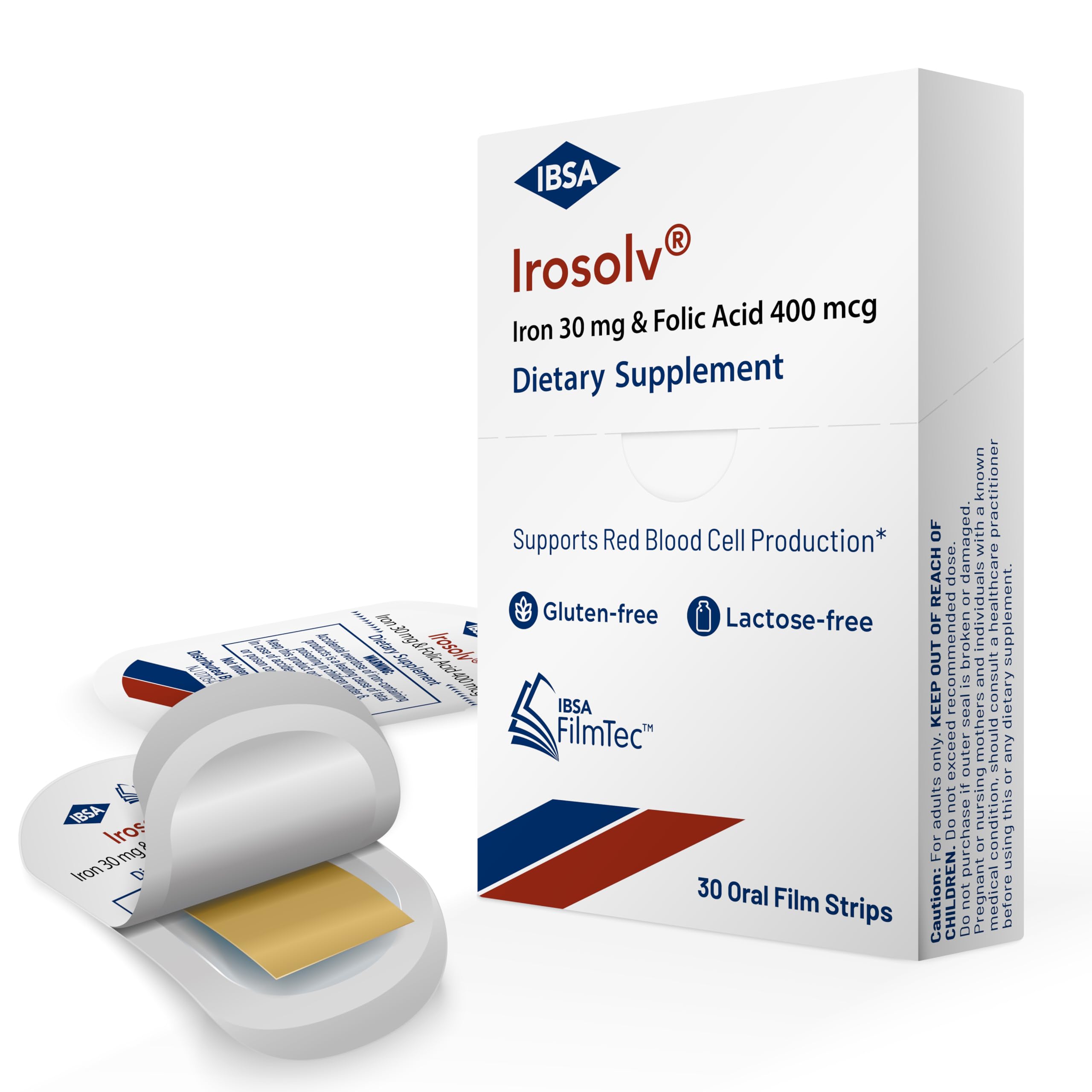 Ibsa Iron Supplement 50g front packaging view