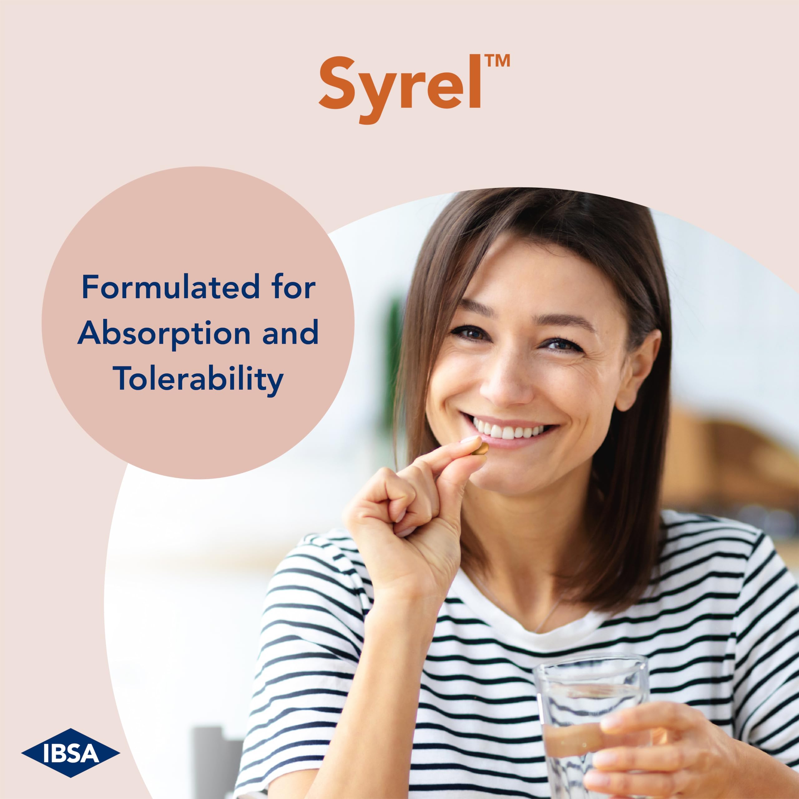 Ibsa Syrel Selenium Supplement displayed on a wooden table