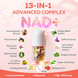 IcarusIvy Liposomal NAD+ for Women capsule on a wooden surface