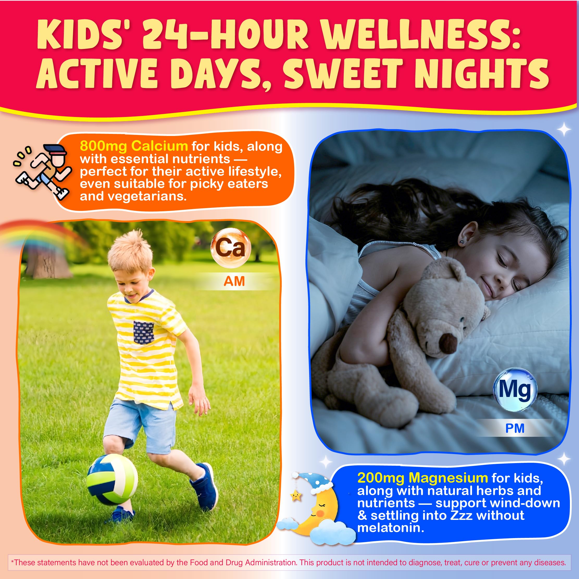 ICKNUTTY Kids Magnesium Gummies bottle with mixed berry flavour