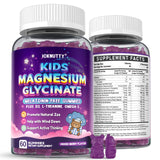 ICKNUTTY Kids Magnesium Gummies front view with packaging