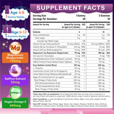 ICKNUTTY Kids Magnesium Gummies showing natural berry flavour