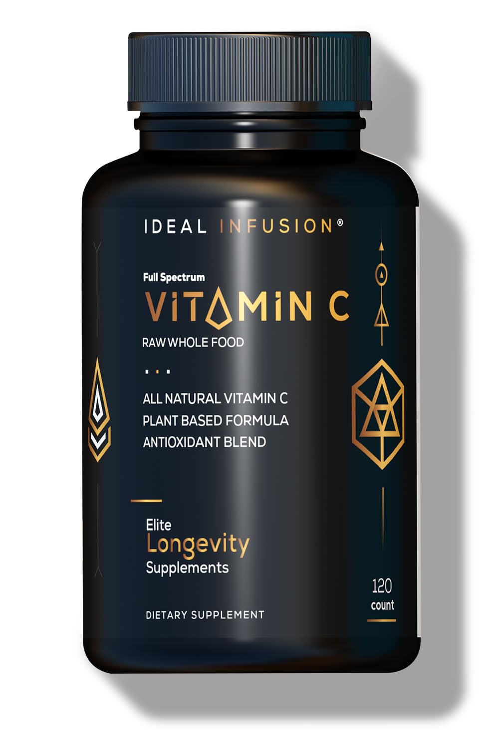 Ideal Infusion Essential Vitamin C 675mg supplement front view