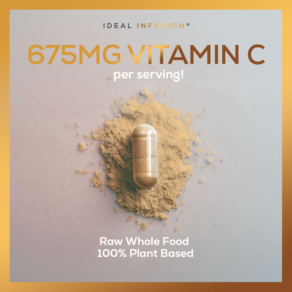Ideal Infusion Essential Vitamin C 675mg supplement packaging