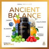 Ideal Infusion Essential Vitamin C 675mg supplement with fruits