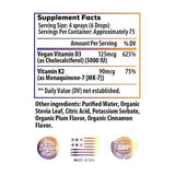 Ideal Infusion Liquid Vitamin D3 & K2 5000mcg bottle with label