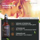Ideal Infusion Liquid Vitamin D3 & K2 5000mcg ingredients list
