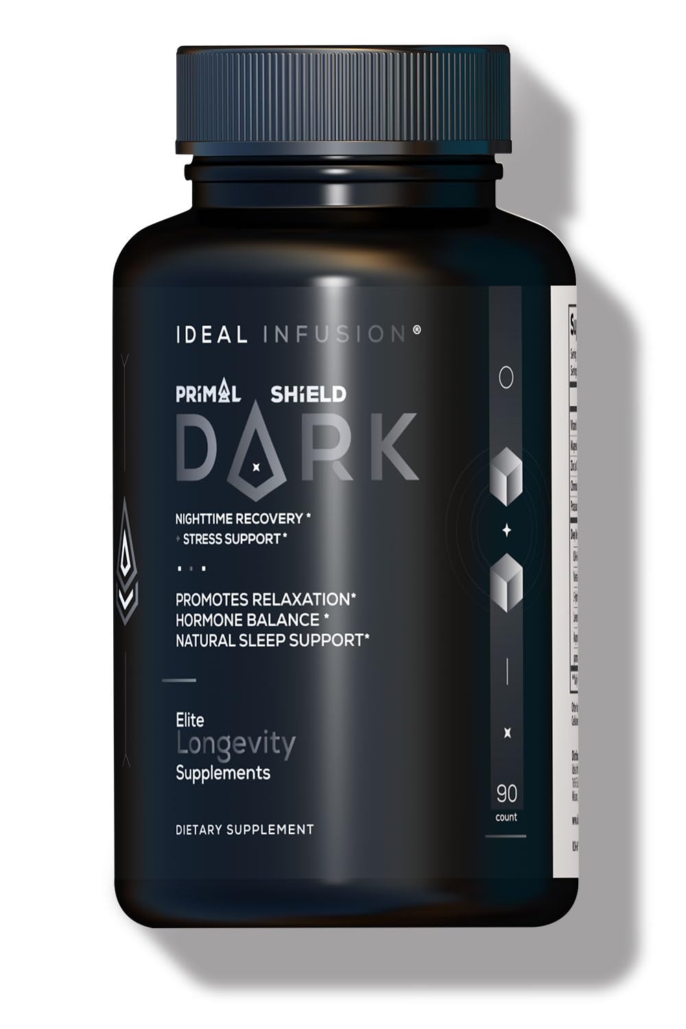 Ideal Infusion Nighttime Muscle use Supplement 90 Capsules front view