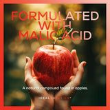Ideal Infusion Potassium Malate 500mg Capsules on a wooden table
