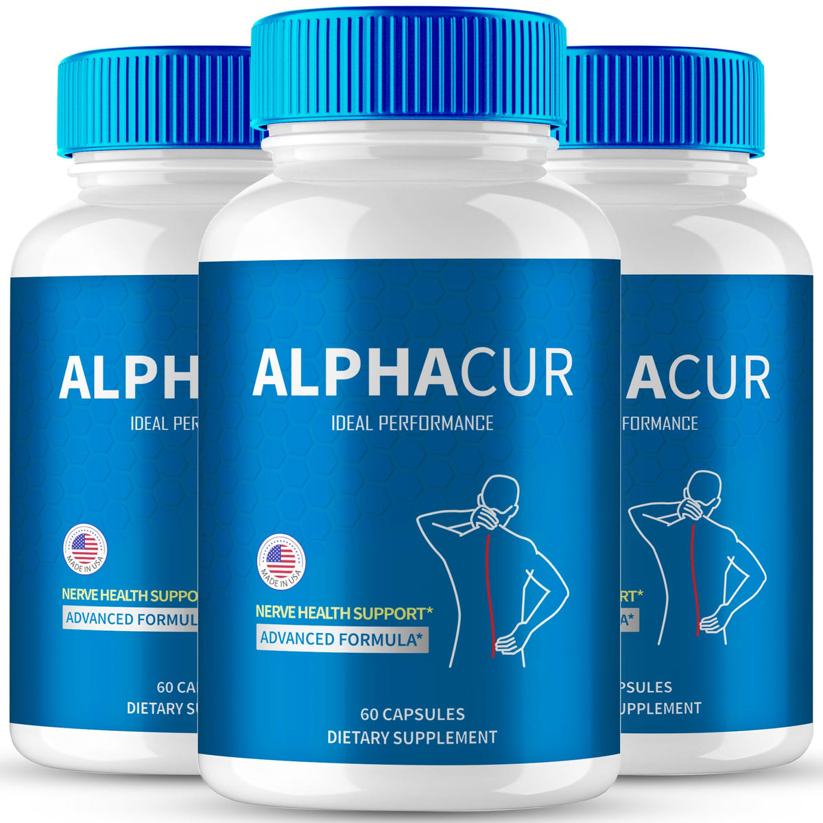 IDEAL PERFORMANCE Alpha Cur Advanced Blood Formula front view