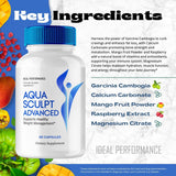 IDEAL PERFORMANCE Aqua Sculpt Capsules on a wooden table