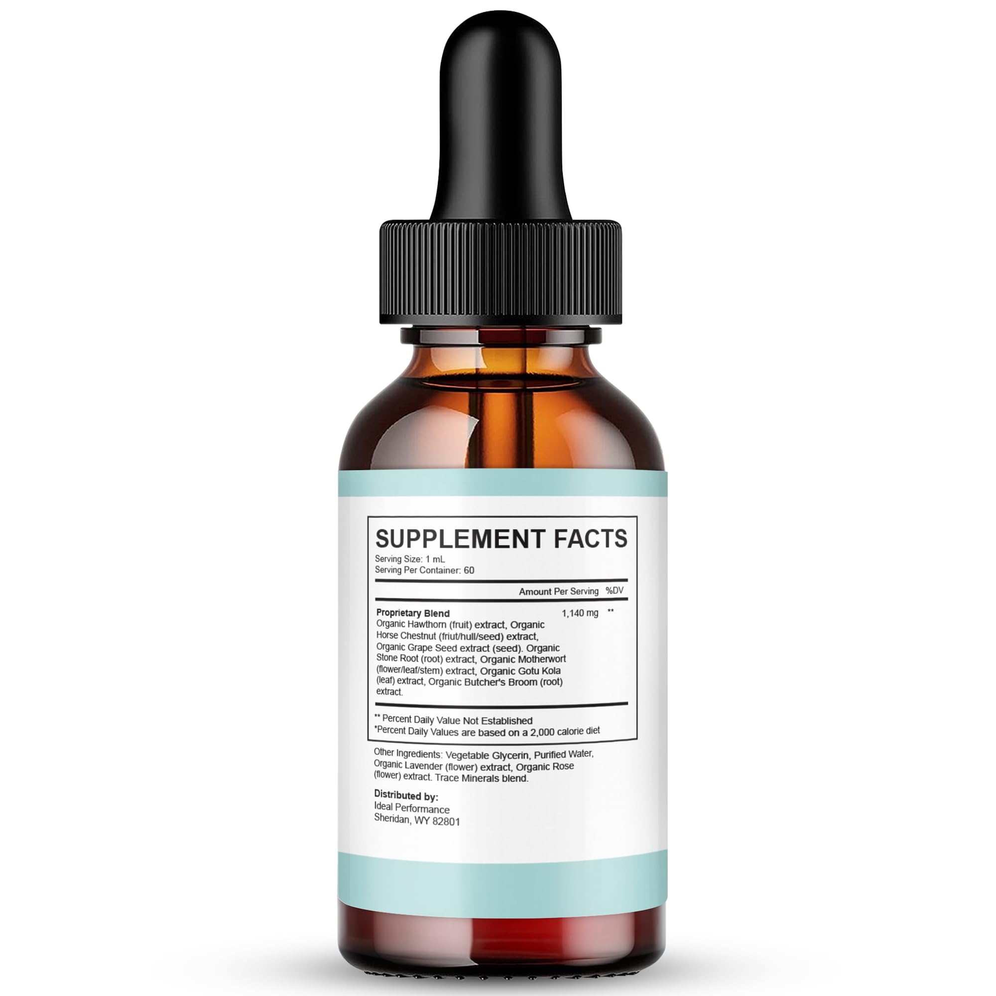 IDEAL PERFORMANCE Audileaf Drops bottle side view