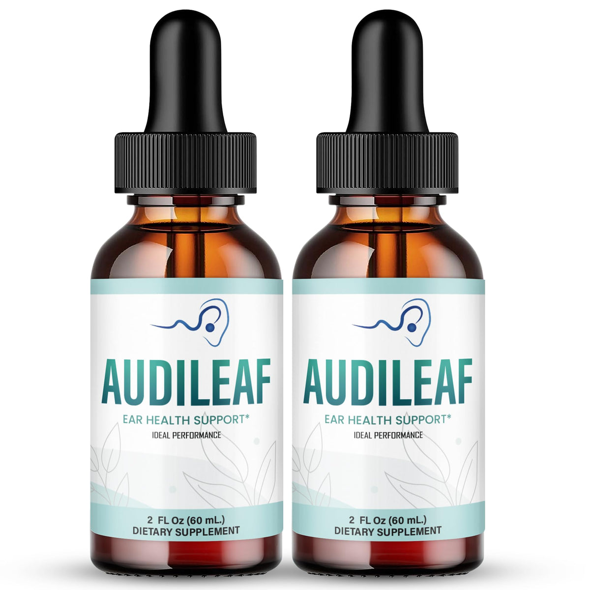 IDEAL PERFORMANCE Audileaf Drops front view with dropper