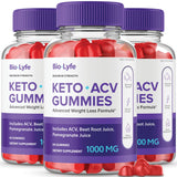 IDEAL PERFORMANCE Biolyfe Keto ACV Gummies front view