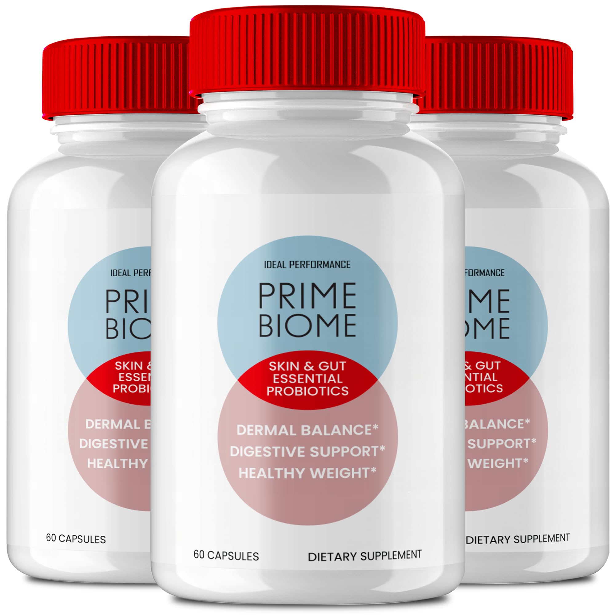 IDEAL PERFORMANCE Biome a daily routine Capsules bottle front view