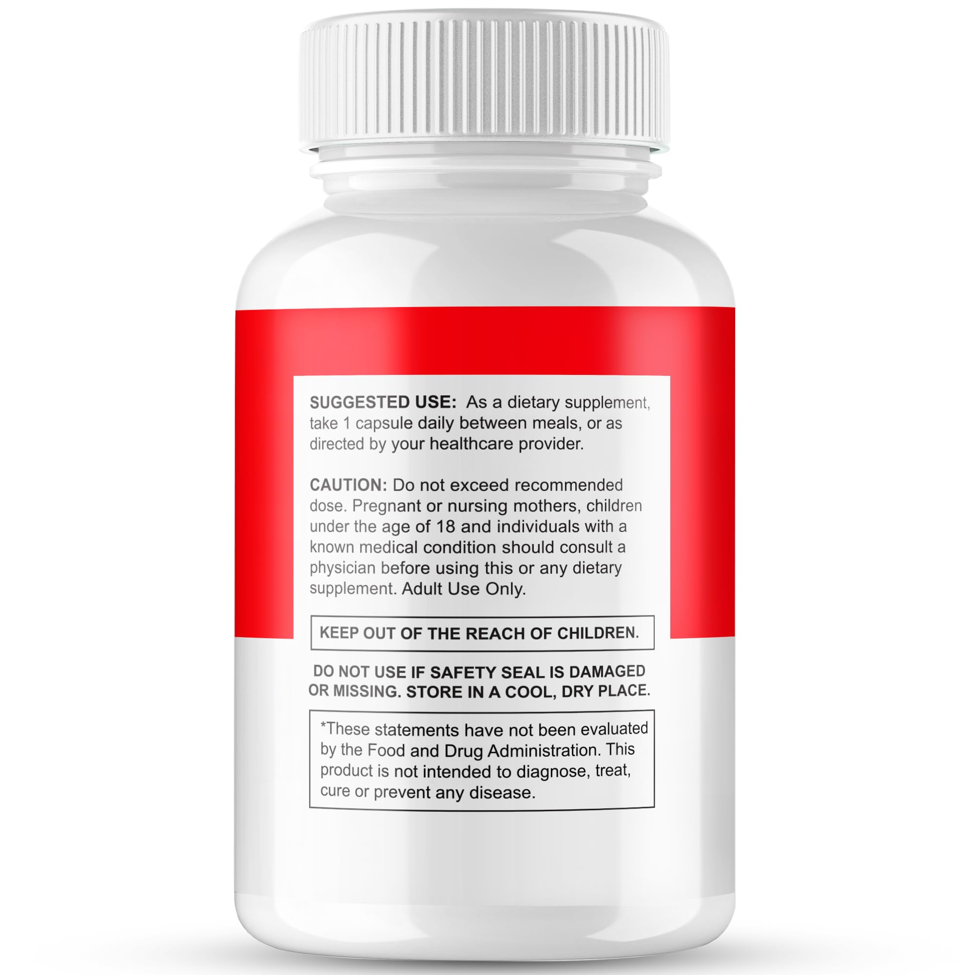 IDEAL PERFORMANCE Biosteady Blood Optimizer Capsules side view