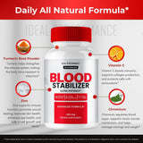 IDEAL PERFORMANCE Blood Stabilizer Capsules displayed with other supplements