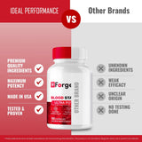 IDEAL PERFORMANCE Blood Stabilizer Capsules opened bottle