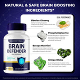 IDEAL PERFORMANCE Brain Defender Supplement ingredients list