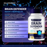 IDEAL PERFORMANCE Brain Defender Supplement packaging