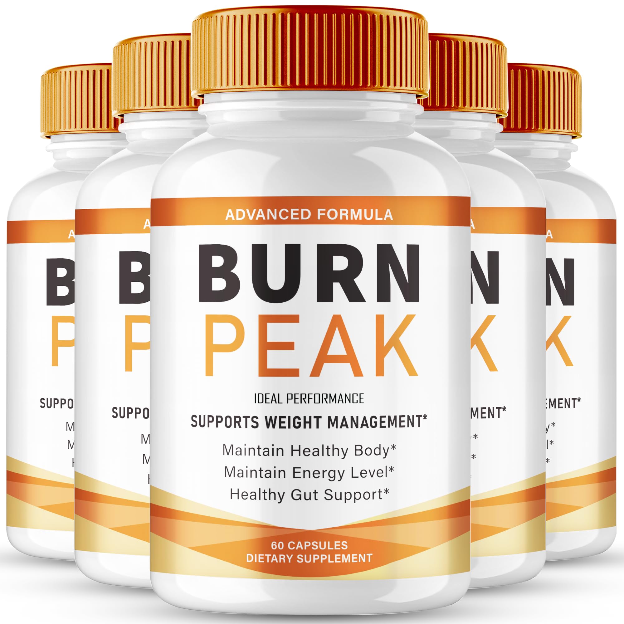 IDEAL PERFORMANCE Burn Peak Capsules front view