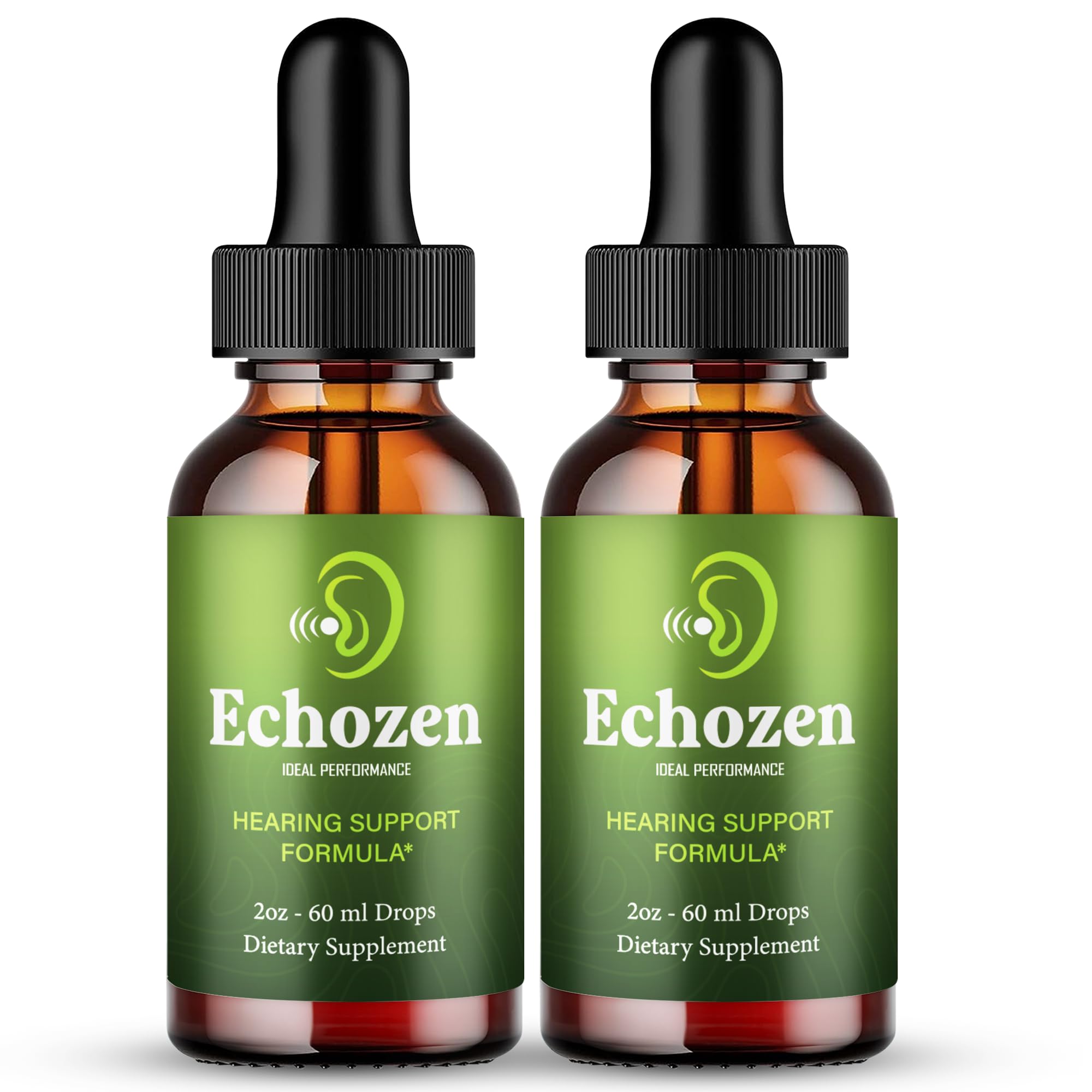 IDEAL PERFORMANCE EchoZen Drops front view with packaging