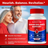 IDEAL PERFORMANCE Elaracore Blood Balance Support Capsules on a wooden table