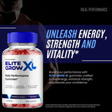 IDEAL PERFORMANCE Elite Grow XL Gummies on a table