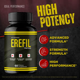 IDEAL PERFORMANCE Erefil Supplement Capsules with dosage information