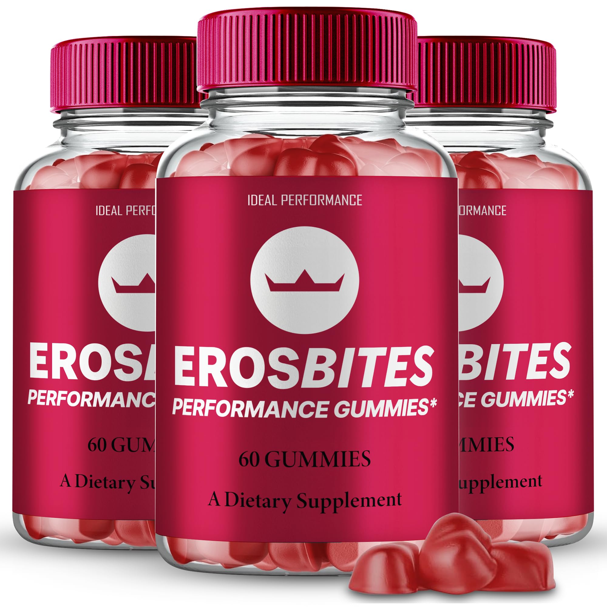 IDEAL PERFORMANCE Eros Bites Gummies for Men front view