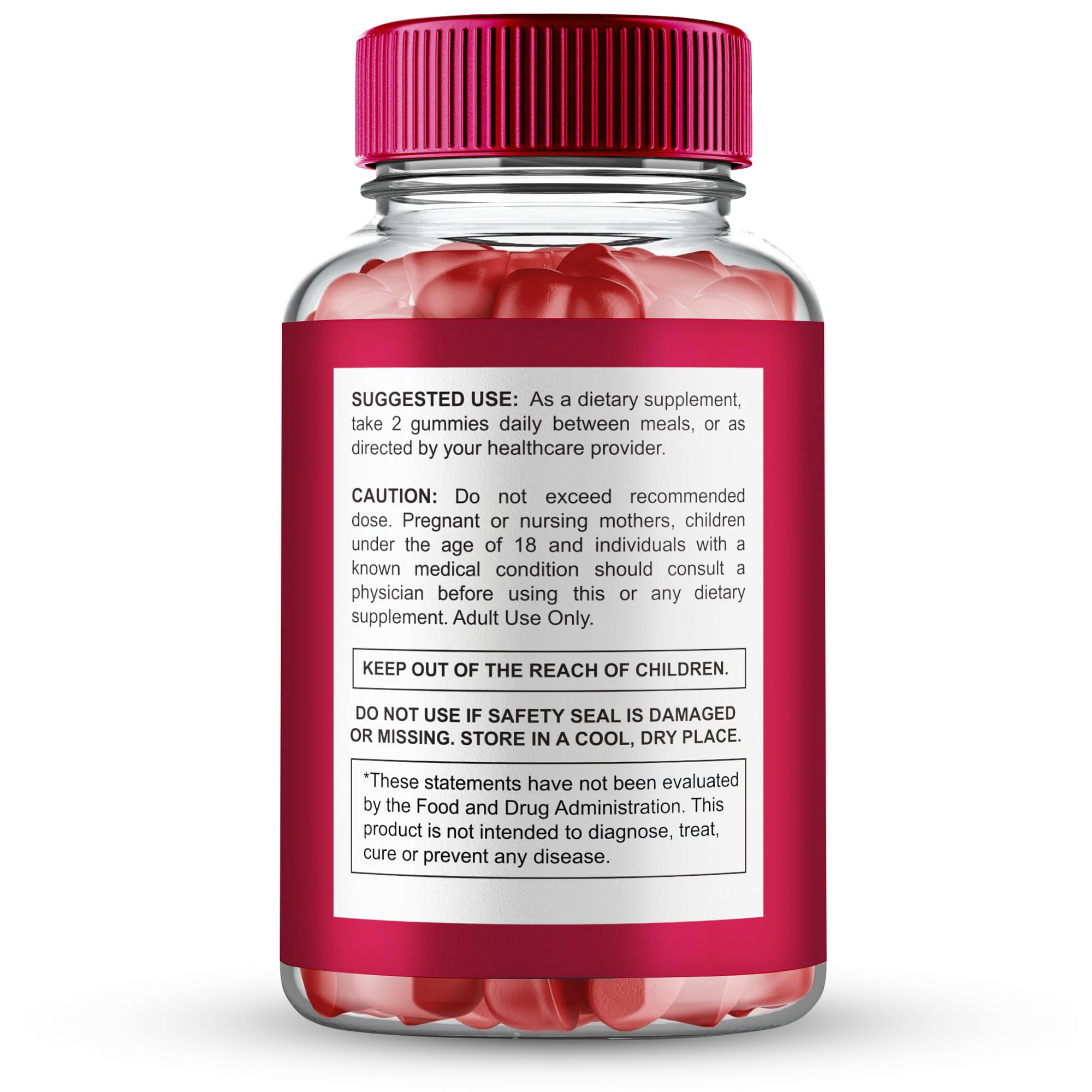 IDEAL PERFORMANCE Eros Bites Gummies nutritional information