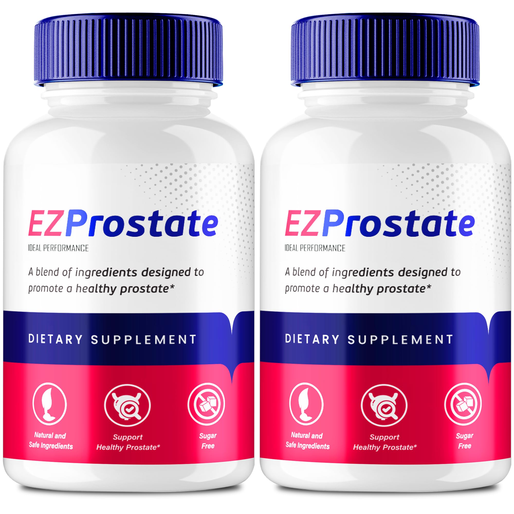 IDEAL PERFORMANCE EZ Prostate Capsules front view