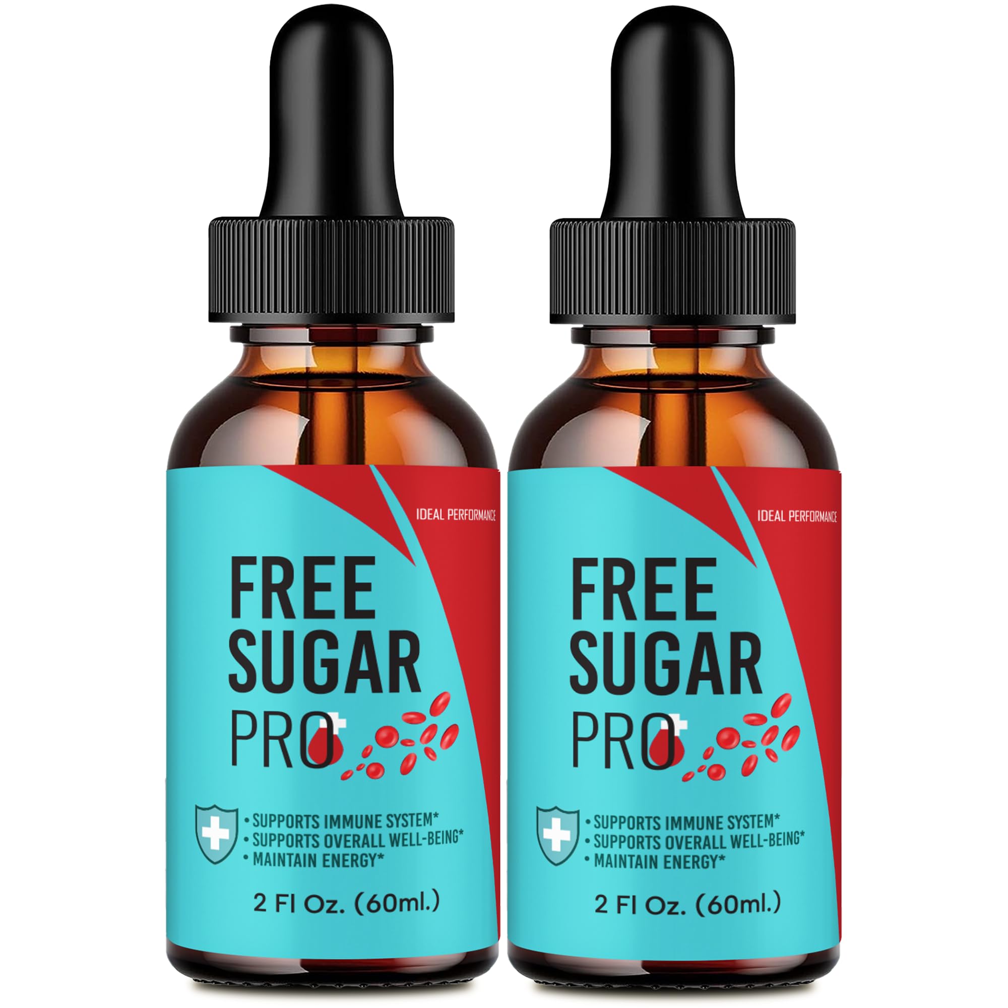 IDEAL PERFORMANCE Free Sugar Pro Drops 113g front view