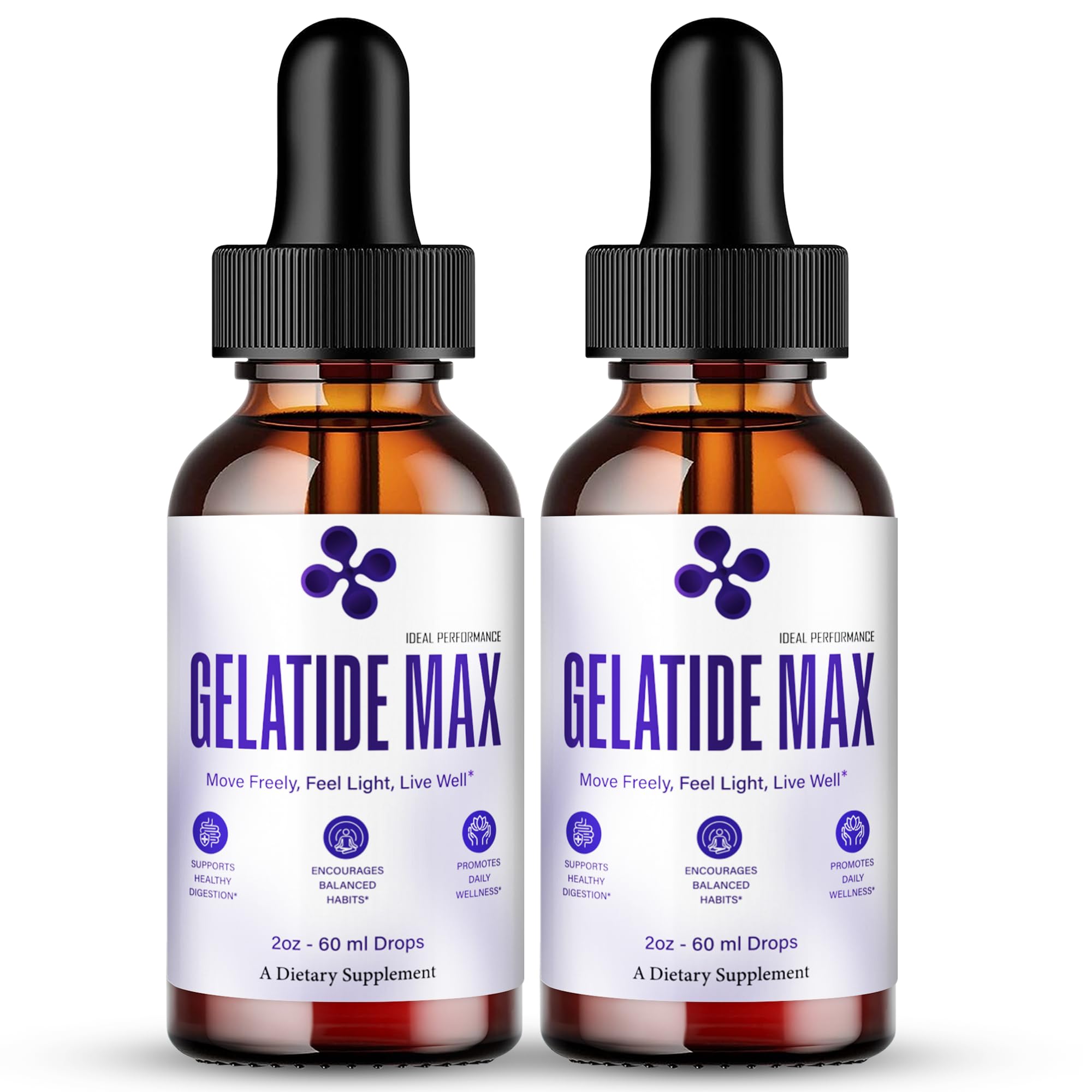 IDEAL PERFORMANCE Gelatide Max Drops front view