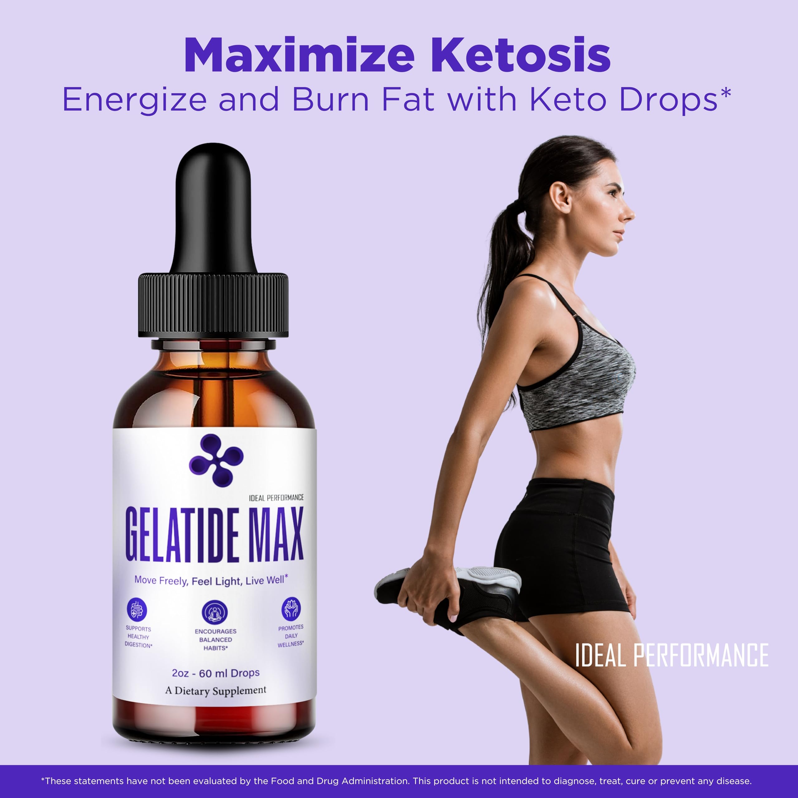 IDEAL PERFORMANCE Gelatide Max Drops ingredients list