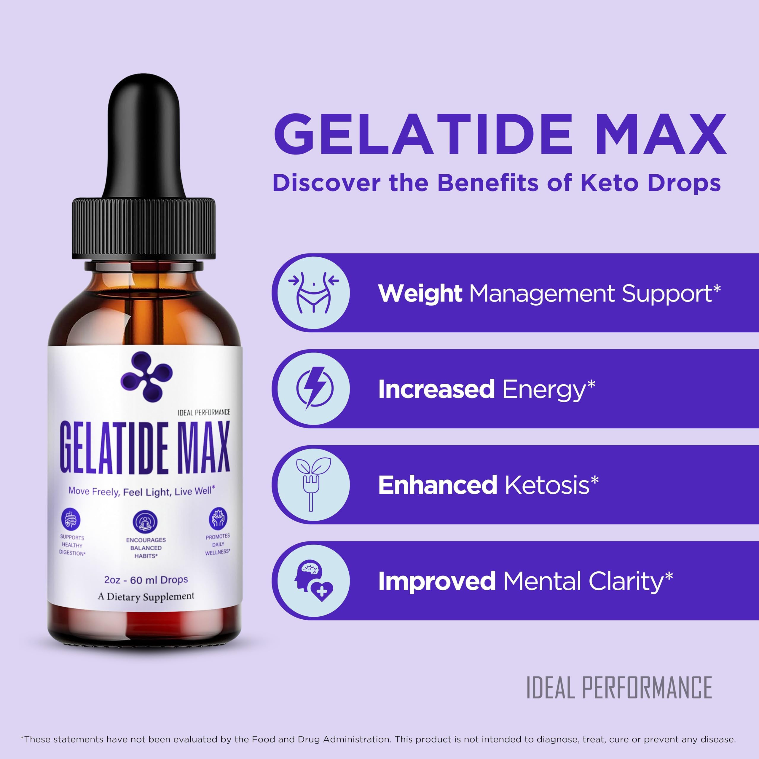 IDEAL PERFORMANCE Gelatide Max Drops lifestyle scene