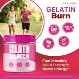 IDEAL PERFORMANCE Gelatin Burn Powder in a fitness setting