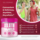 IDEAL PERFORMANCE Gelatin Burn Powder with measuring scoop