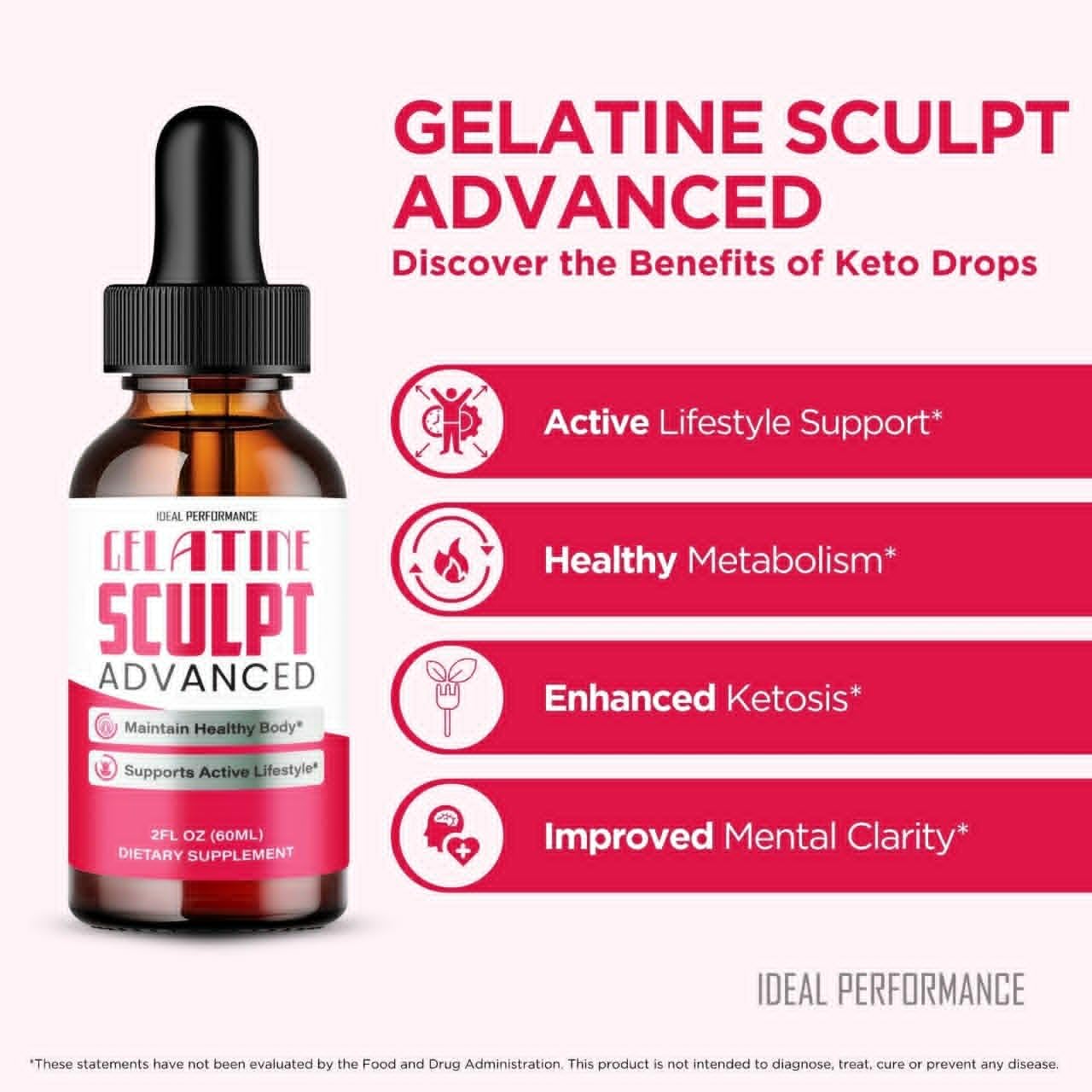 IDEAL PERFORMANCE Gelatine Sculpt Drops ingredients list