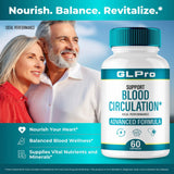 IDEAL PERFORMANCE GL Pro Blood Support Capsules on a wooden table