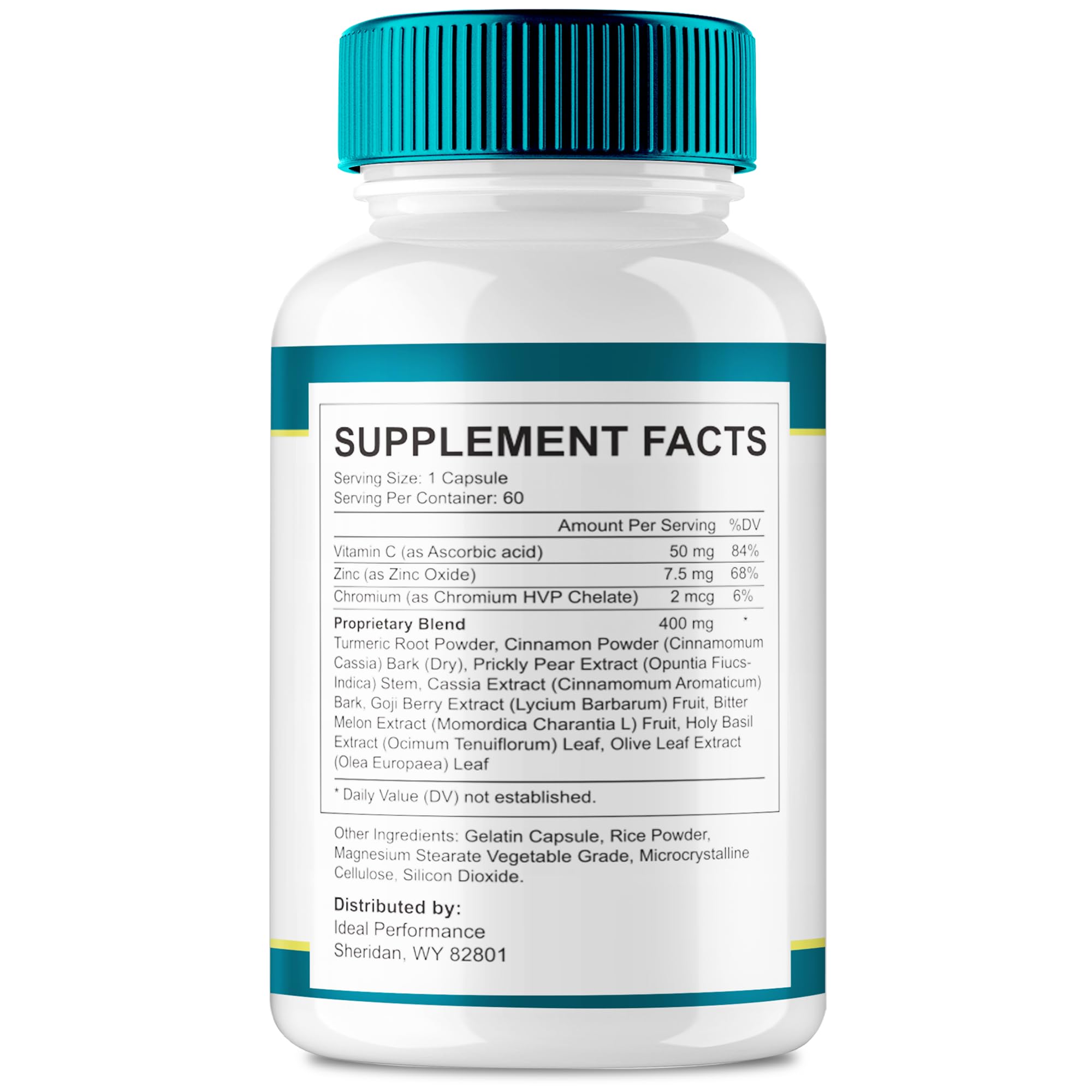 IDEAL PERFORMANCE GL Pro Blood Support Capsules side view