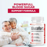 IDEAL PERFORMANCE Glucofort Supplement Capsules close-up of pills