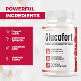 IDEAL PERFORMANCE Glucofort Supplement Capsules side view