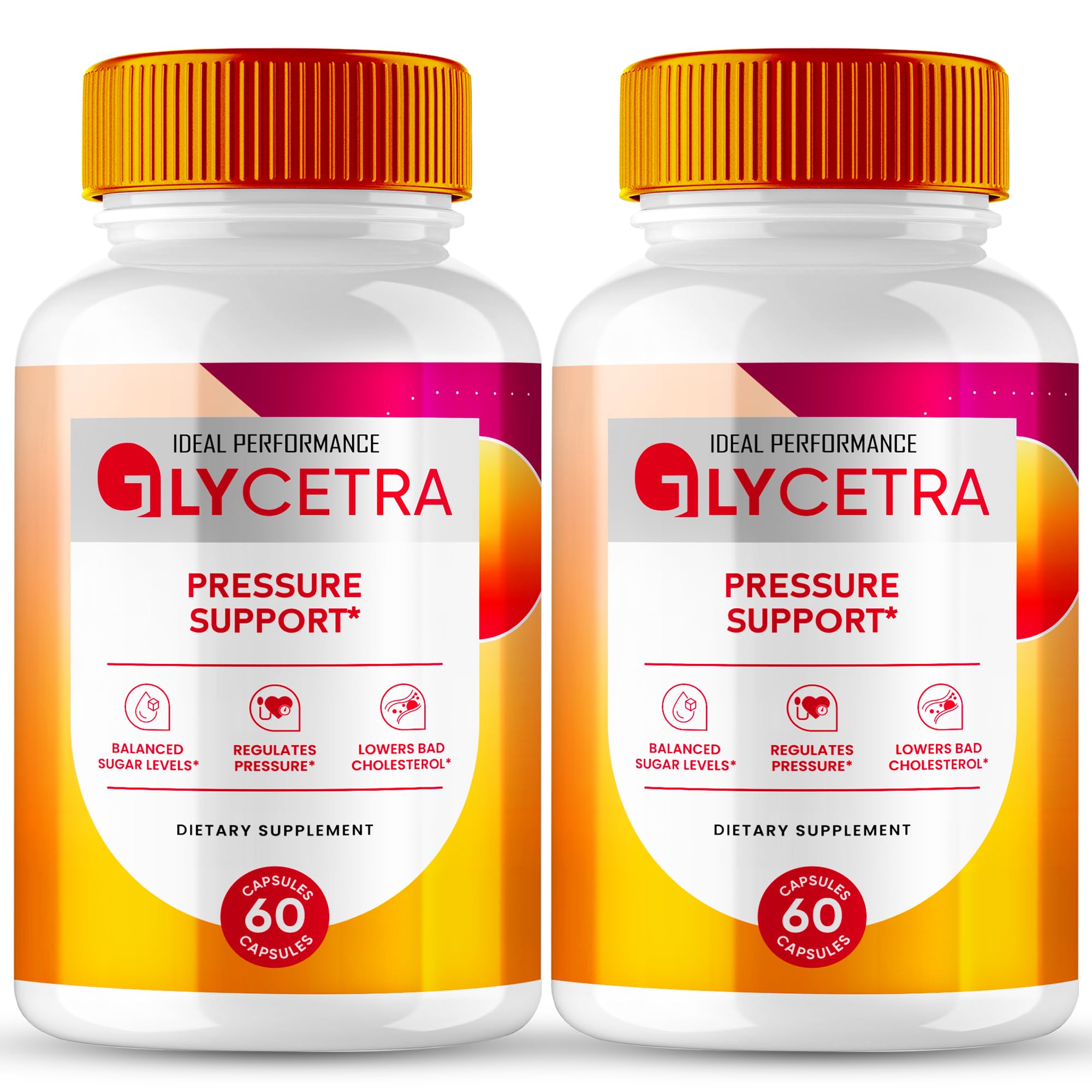 IDEAL PERFORMANCE Glycetra Advanced Blood Formula Capsules front view