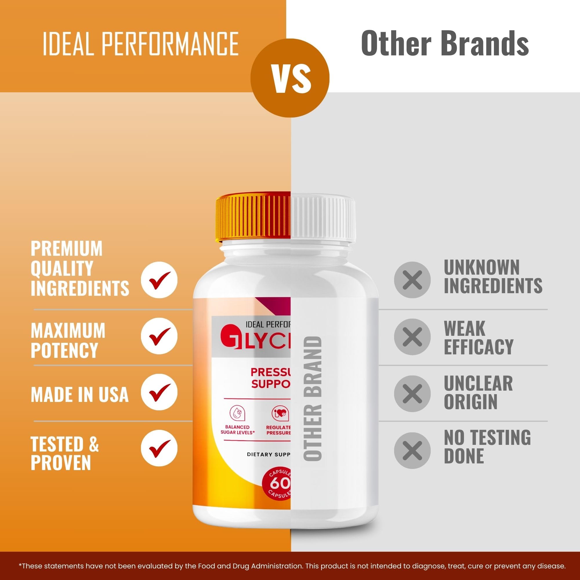IDEAL PERFORMANCE Glycetra Advanced Blood Formula Capsules lifestyle scene