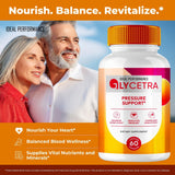 IDEAL PERFORMANCE Glycetra Advanced Blood Formula Capsules with dosage information