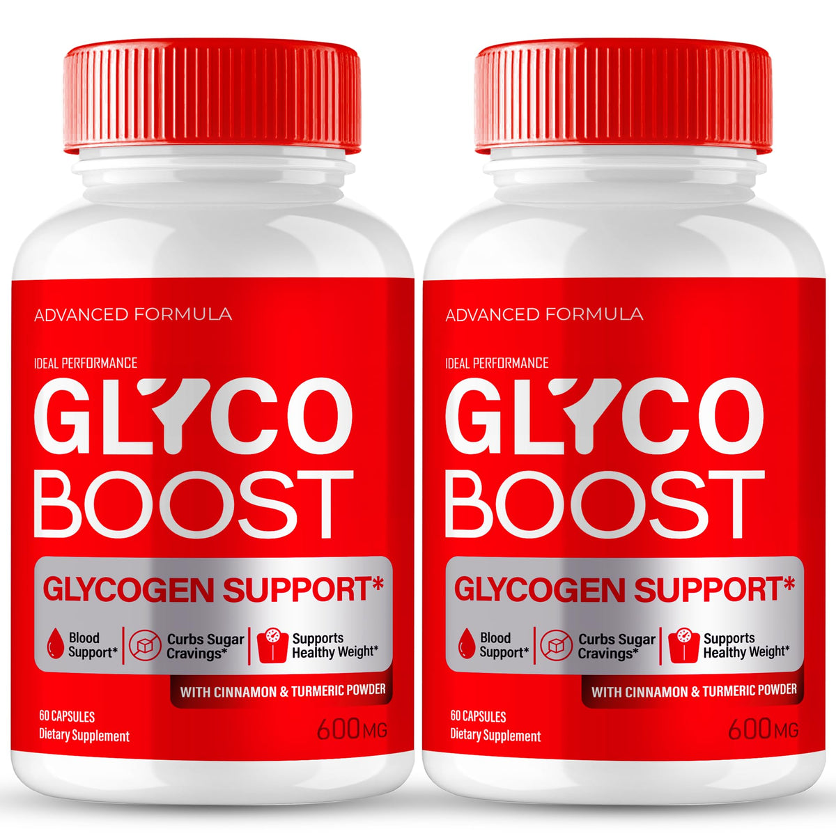 IDEAL PERFORMANCE Glyco support Blood Capsules front view